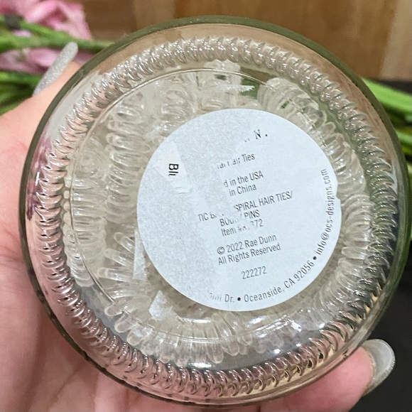 RAE DUNN Spiral Hair Ties in A Bottle - Picture 6 of 7